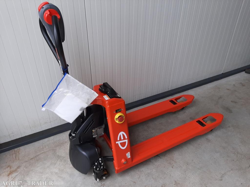 Elektrische Palletwagen 1500 kg compact Lithium ion, -, Niet opgegeven, Ophalen of Verzenden, Zo goed als nieuw