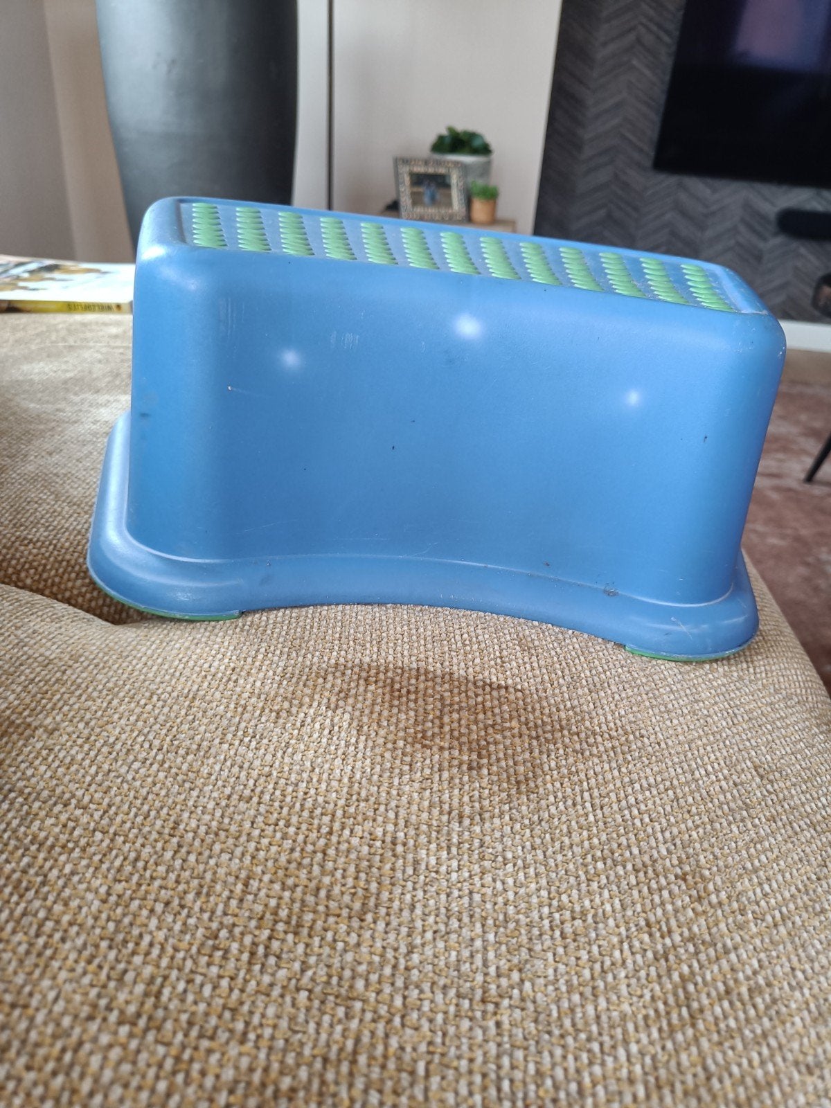 Blauw kunststof opstapje voor kinderen, Ophalen of Verzenden, Kunststof