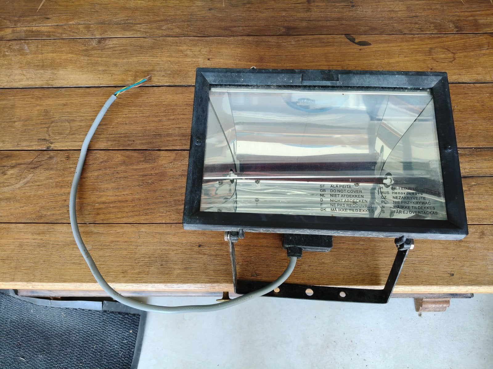 terrasverwarming infrarood, Tuin en Terras, Ophalen, Gebruikt, Elektrisch, Wand