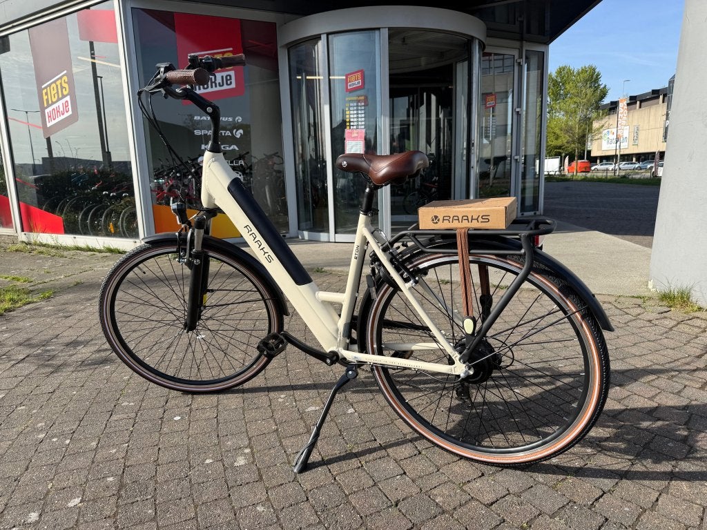 Fietshokje Beverwijk: Raaks E-ton elektrische damesfiets, Fietsen en Brommers, Nieuw, Info@fietshokje.nl, Ophalen of Verzenden