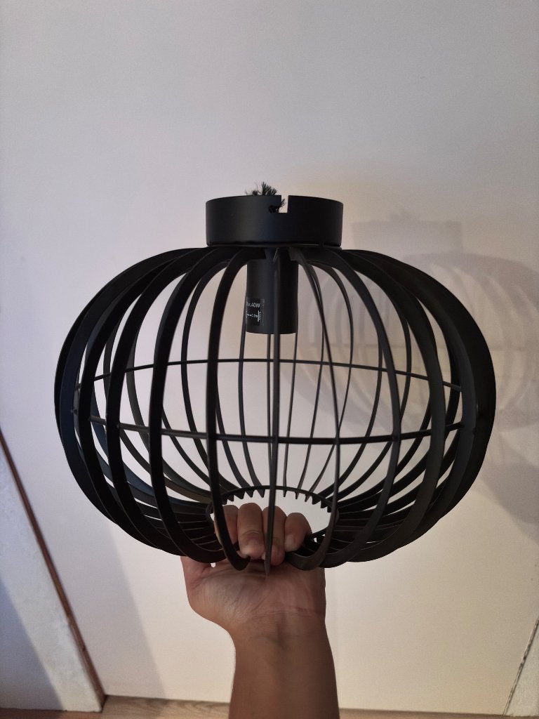 Plafond lamp, Ophalen, Gebruikt, Zwart, Overige fittingen