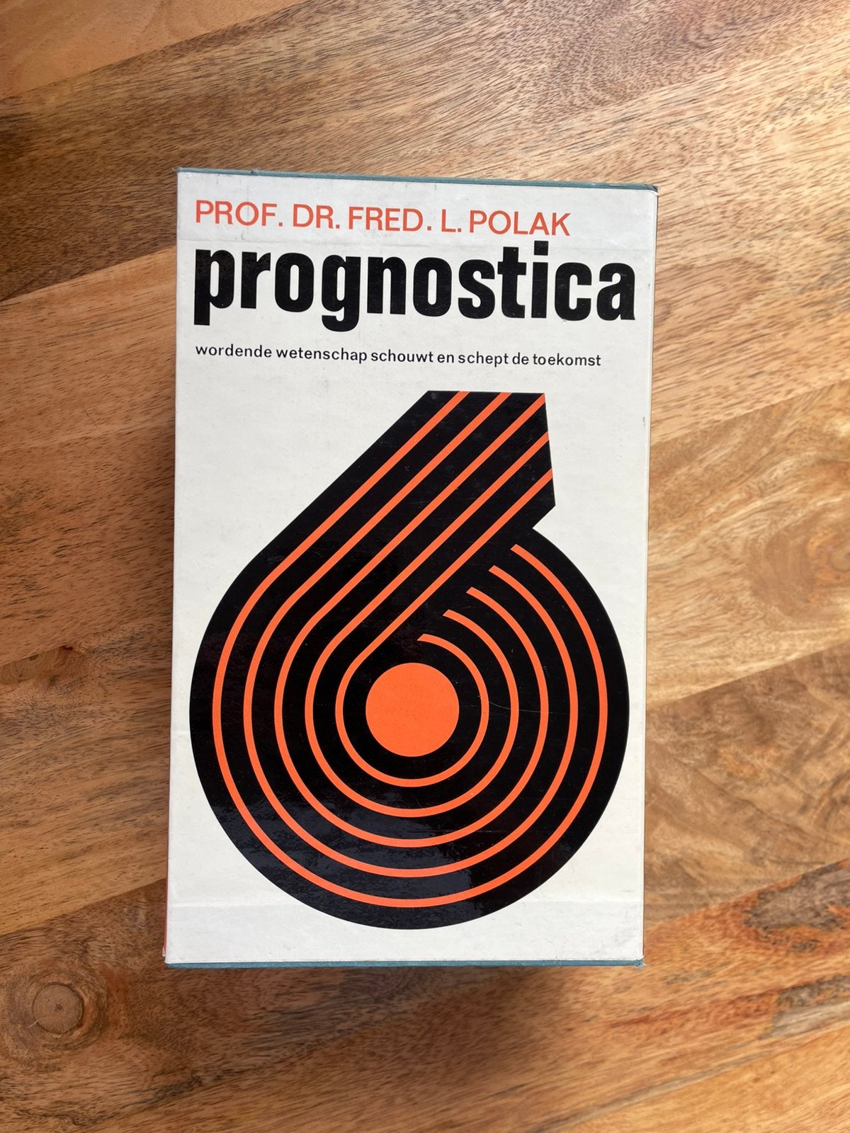 Fred L Polak Prognostica (1968) Complete 2delige met casette, Ophalen of Verzenden, Zo goed als nieuw