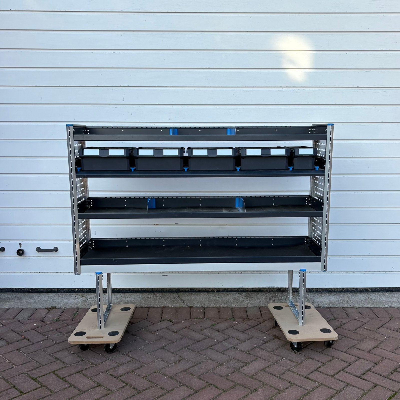Sortimo bedrijfswagen inrichting kast 2x, Ophalen
