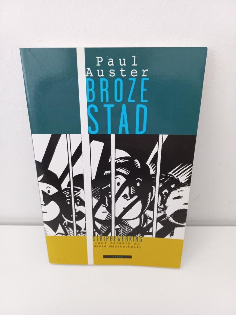 Paul Auster - Broze Stad - Graphic novel, Eén comic, Amerika, Ophalen of Verzenden, Zo goed als nieuw