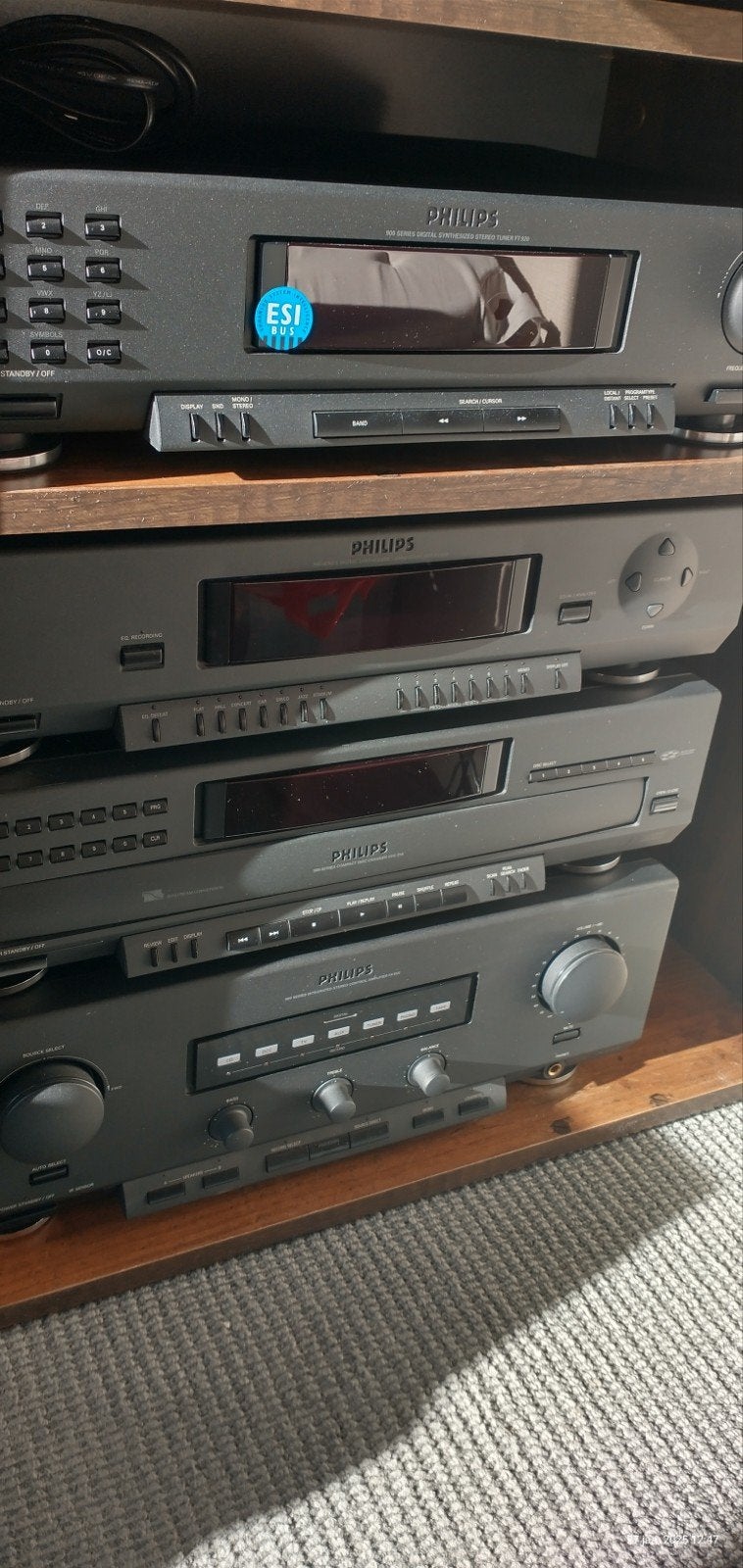 Philips 900 serie stereoketen, Ophalen, Zo goed als nieuw, 120 watt of meer, Overige merken