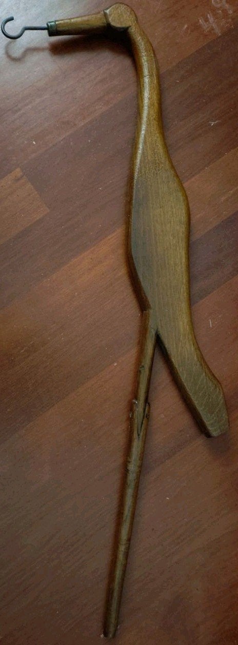 Vintage Houten Balancerende Vogel - Mid-Century Modern, Antiek en Kunst, Ophalen of Verzenden