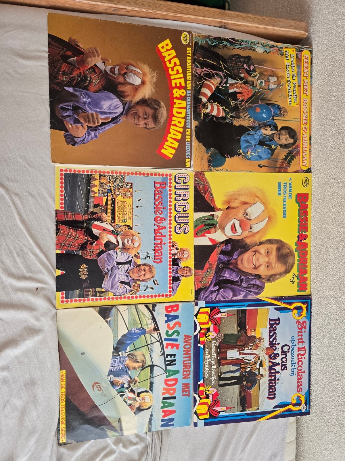 Bassiexen adriaan lp collectie, Ophalen of Verzenden, Gebruikt