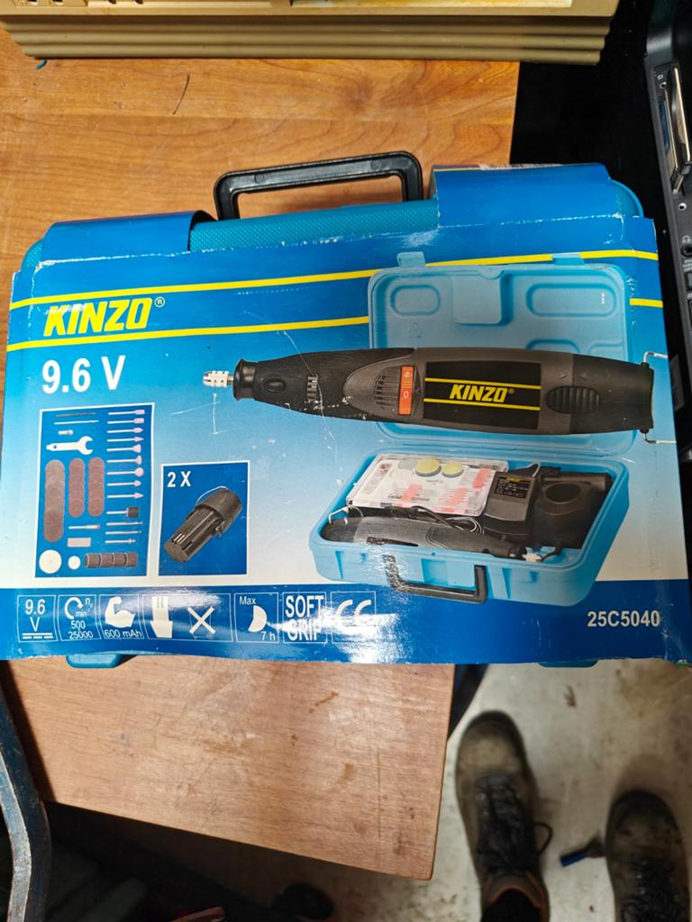 Kinzo multitool 25c5040 oplaadbaar nieuw, Ophalen of Verzenden, Zo goed als nieuw, I, N