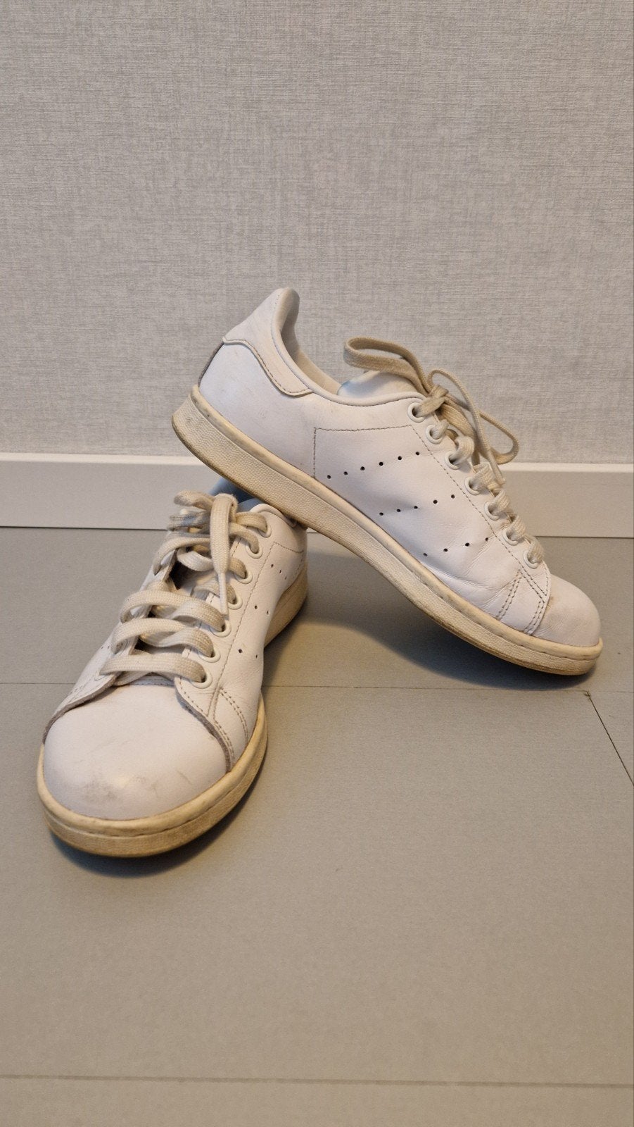 Witte Stan Smith Adidas sneakers 39, Adidas, Wit, Ophalen of Verzenden, Sneakers of Gympen