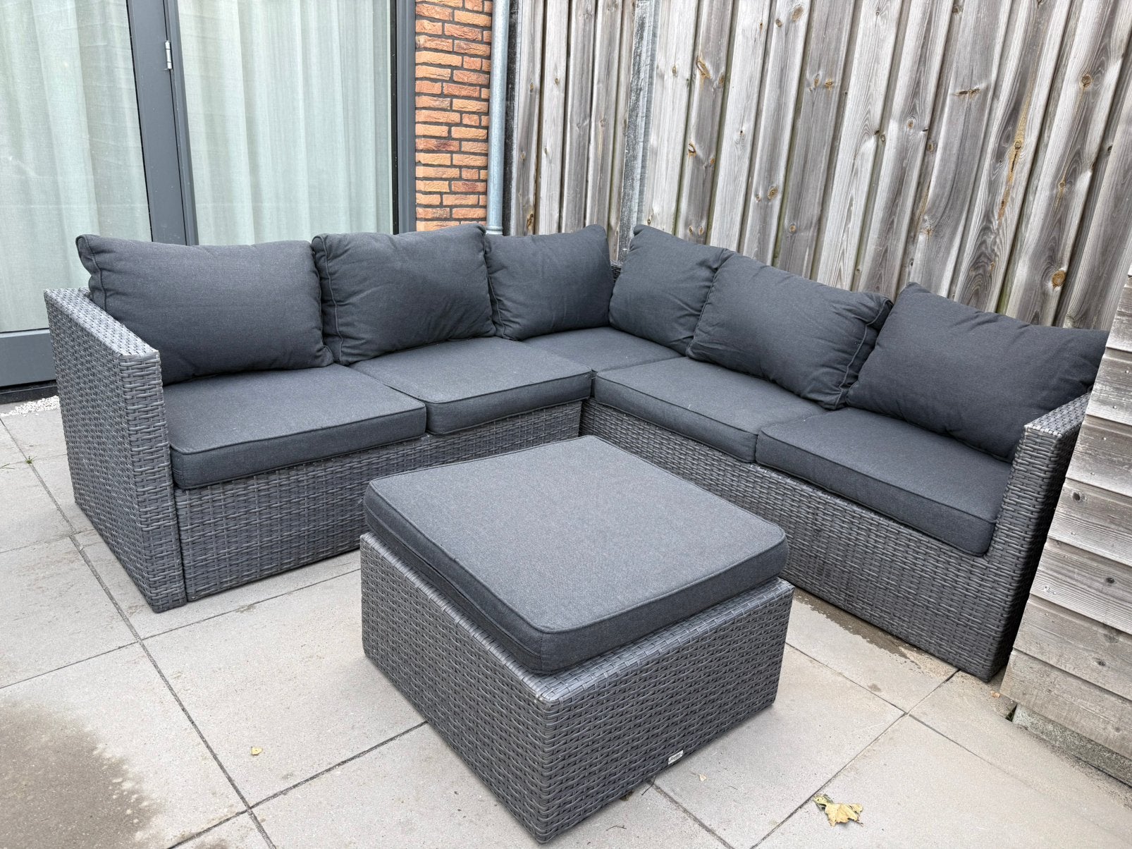 Loungeset Garden Collections, Tuin en Terras, Ophalen, Gebruikt, Kunststof