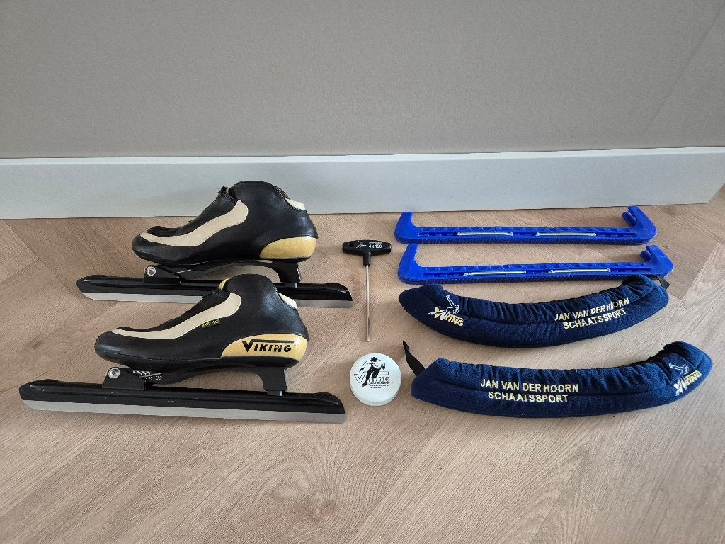 Viking Nagano Gold 2000 klapschaatsen maat 39, Sport en Fitness, Schaatsen, Gebruikt, Ophalen of Verzenden, Noren, Viking