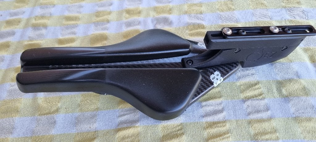 Wovebike carbon zadel, V8TT+Tri V2 NIEUW! + EZ bidonhouder!, Nieuw, Ophalen of Verzenden, Tijdrit-/triatlonfiets, Zadel