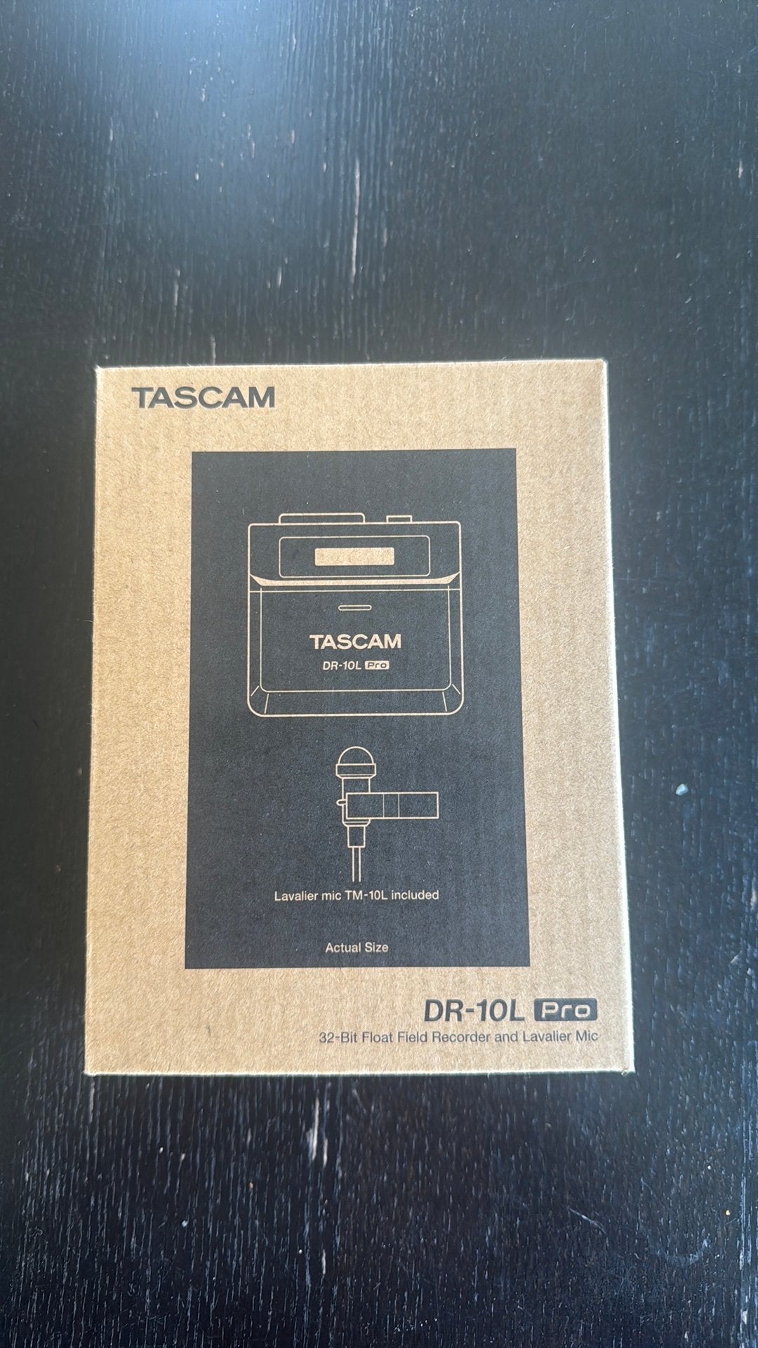 Tascam DR-10L pro met Lavalier mic, Ophalen of Verzenden, Zo goed als nieuw, Overige typen