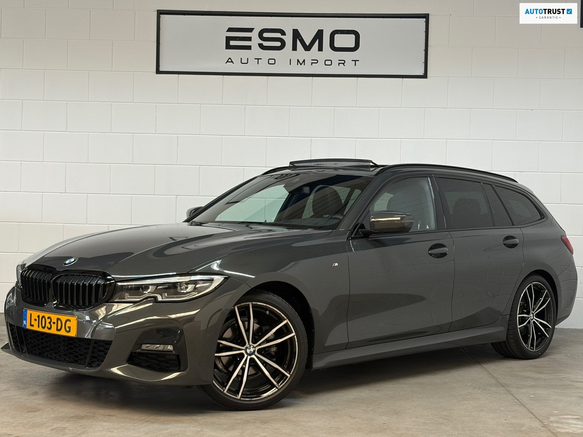 BMW 3-serie Touring 318i High Executive M-pakket Panoramadak, Auto's, Automaat, 1998 cc, Gebruikt, 1545 kg