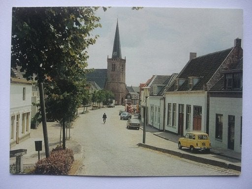 R10 Lexmond - Dorpsstraat met N.H. Kerk, Verzamelen, Verzenden, 1960 tot 1980, Ongelopen, Utrecht
