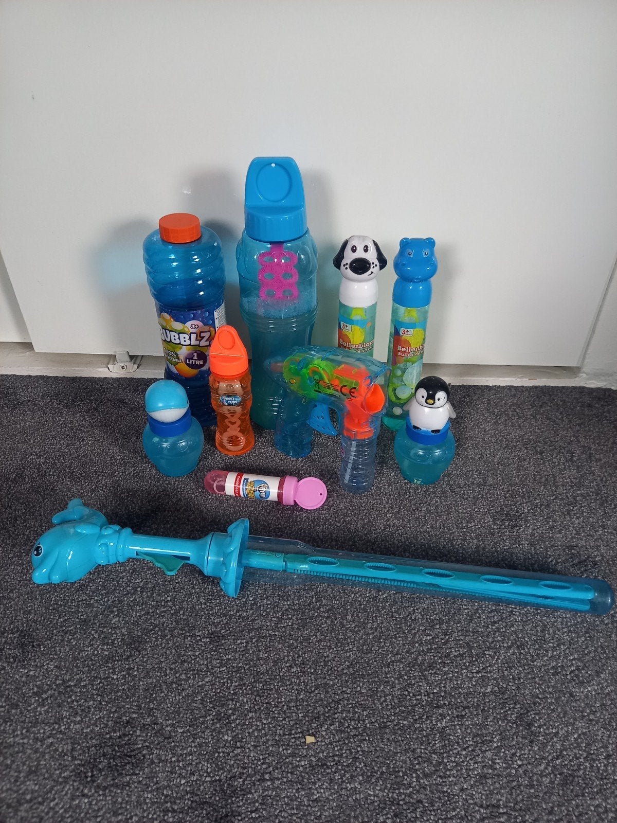 Diverse Bellenblaas Speelgoed Set met Licht, Ophalen of Verzenden, Gebruikt, Jongen of Meisje