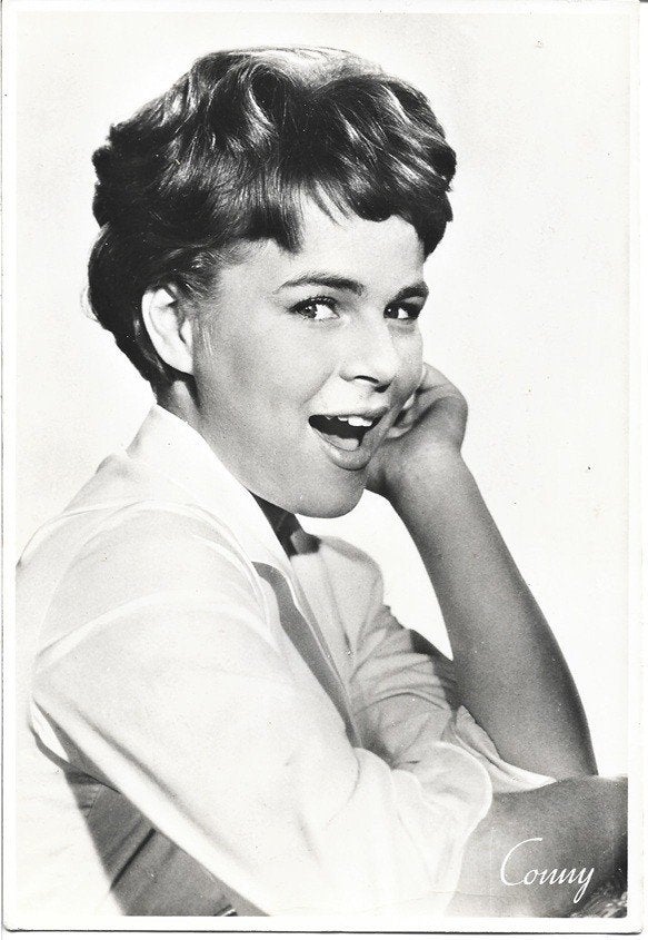 Promotie Fotokaart Conny, Verzamelen, Verzenden, 1960 tot 1980, Ongelopen, Muziek