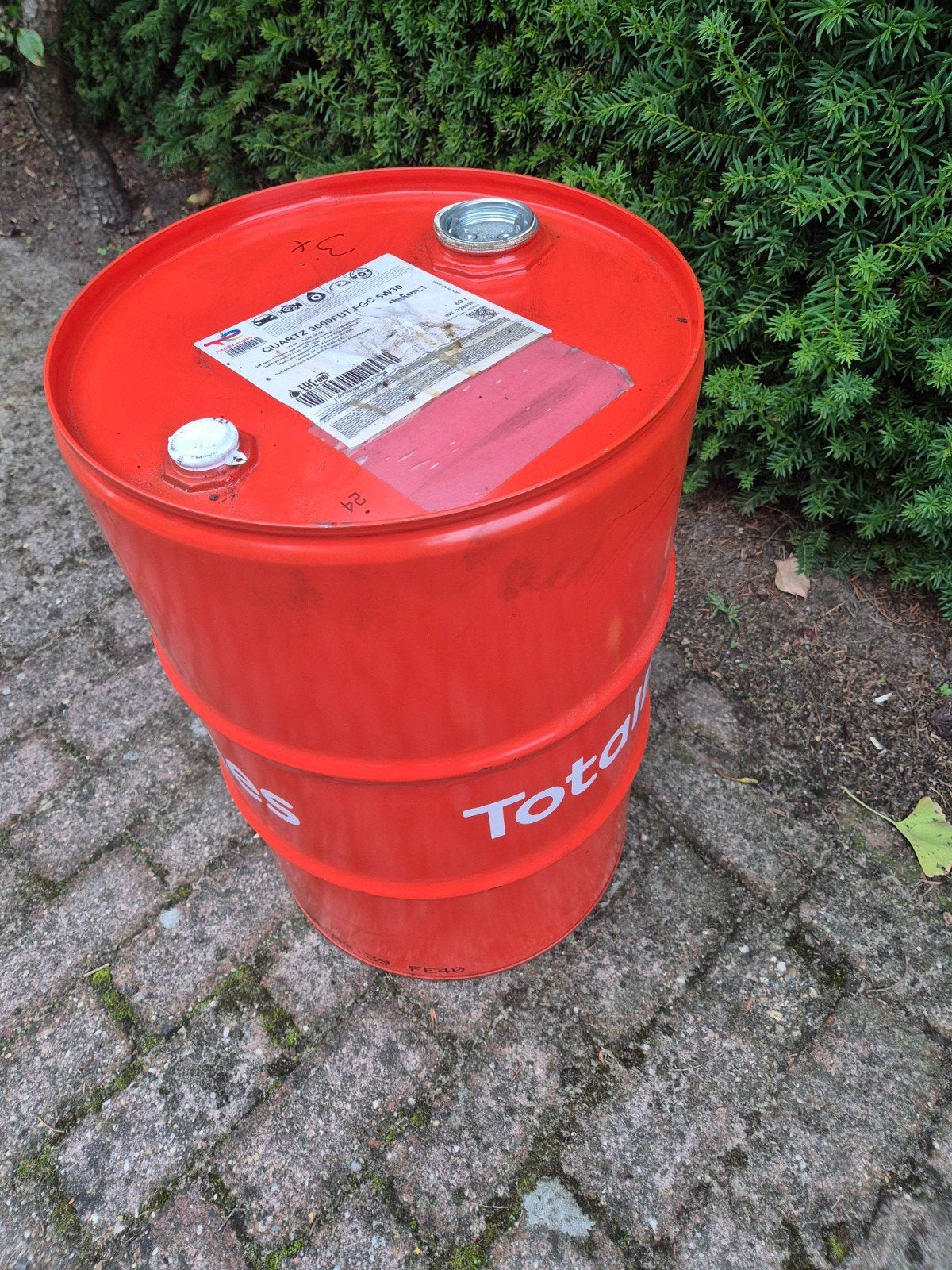 leeg 60 ltr. oliedrum  olievat, Fantasie, Ophalen of Verzenden, Zo goed als nieuw, Knutselmateriaal
