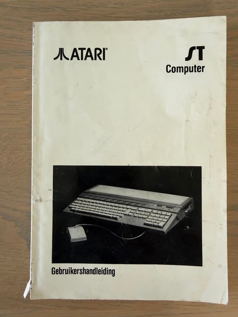 Atari ST gebruikershandleiding, Computers en Software, Vintage Computers, Ophalen of Verzenden