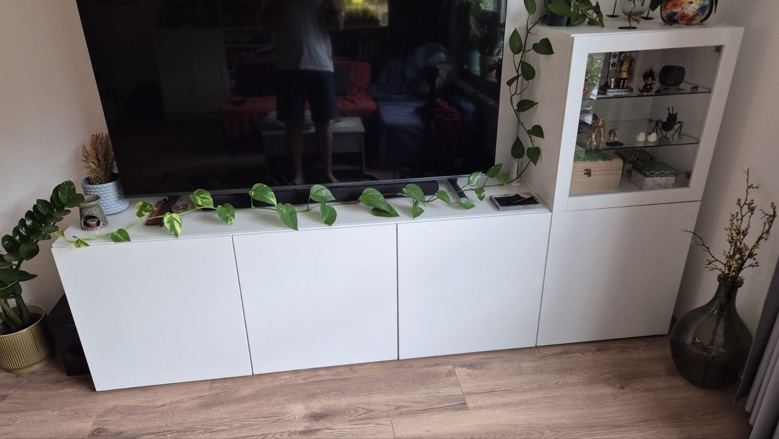 diverse witte BESTA kasten en modules, Ophalen, Overige materialen, Gebruikt, 150 tot 200 cm