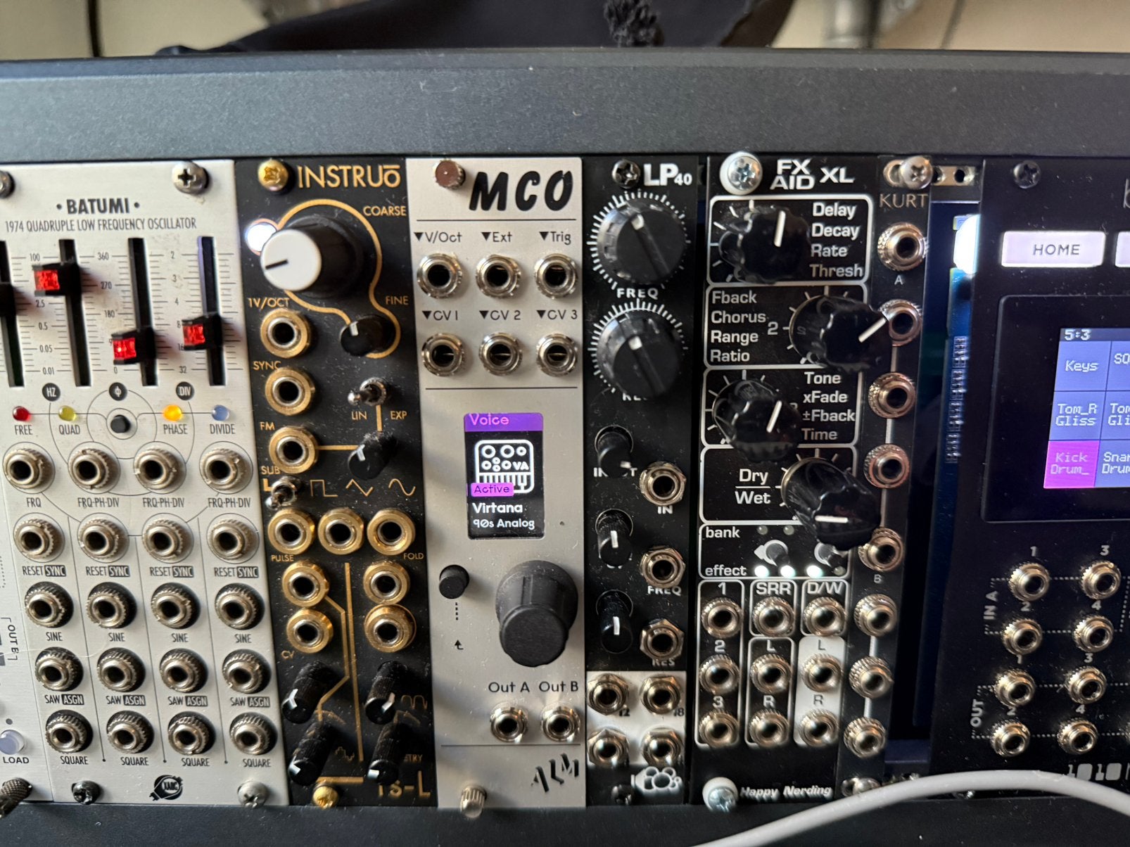 Eurorack modules (Instruo, ALM, 2hp), Muziek en Instrumenten, Ophalen of Verzenden, Zo goed als nieuw