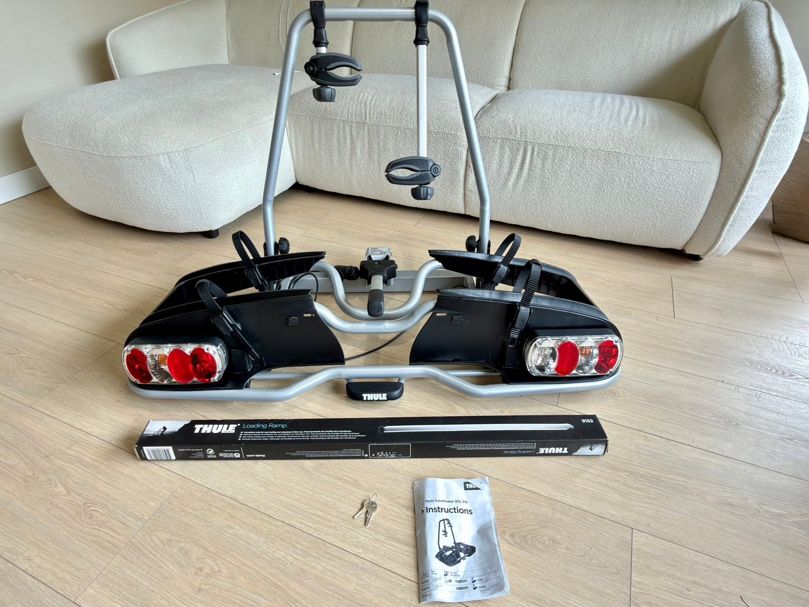 NIEUW! Thule EP915 fietsendrager 60KG voor 2 ebike fietsen, Ophalen, Nieuw, Brede banden, 2 fietsen