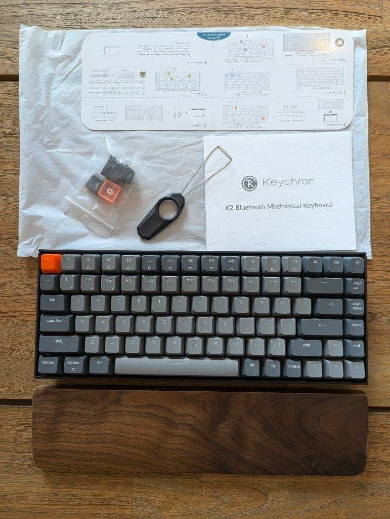 Keychron K2, Keychron, Ophalen of Verzenden, Zo goed als nieuw, Draadloos