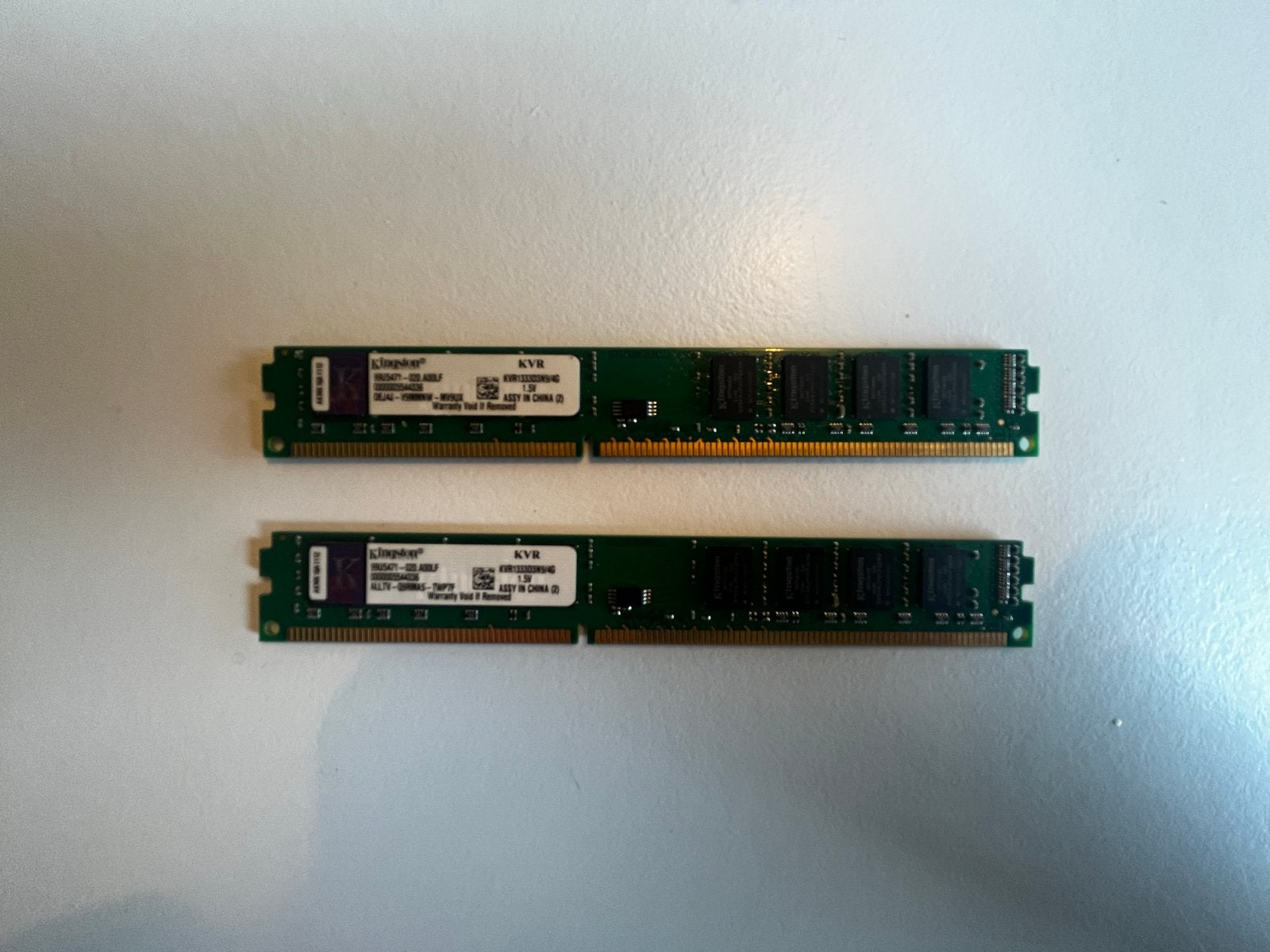 Kingston KVR DDR2 RAM Geheugen 2x 1GB - 2GB Totaal, Ophalen, Gebruikt, Server, DDR2