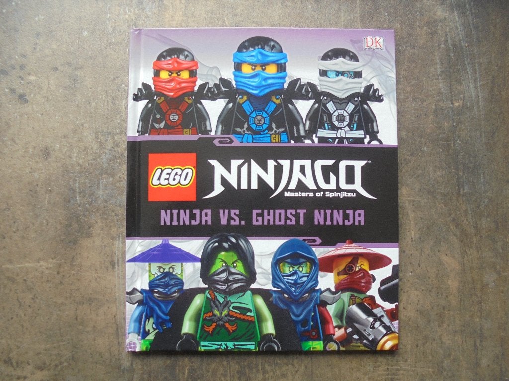 Lego Book Lego Ninjago Ninja vs Ghost Ninja (zie foto's), Ophalen of Verzenden, Zo goed als nieuw, Lego, Ninjago