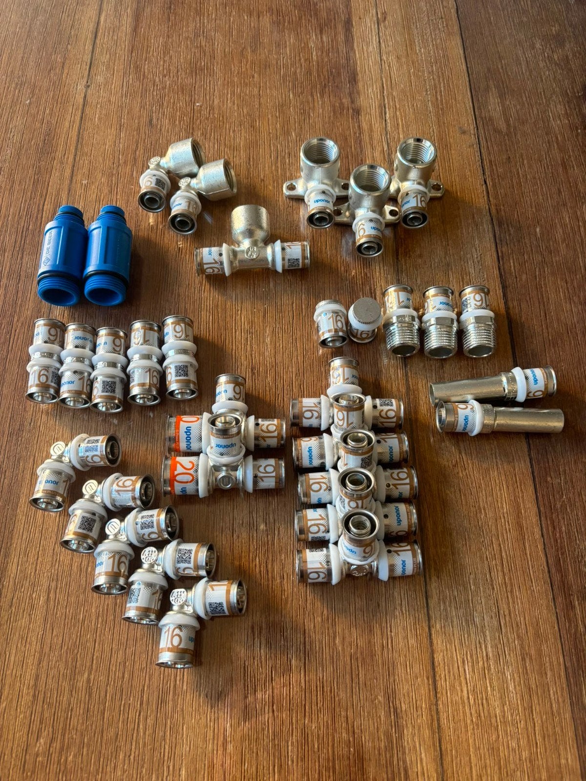 Uponor fittingen te koop!, Overige materialen, 6 meter of meer, Overige typen, Nieuw