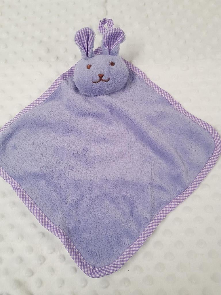 knuffeldoekje konijn lila, Ophalen of Verzenden, Nieuw, Konijn