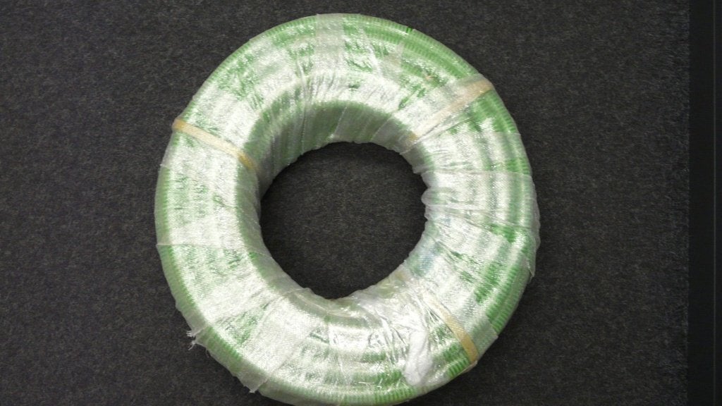 PVC aanzuigslang / waterslang Ø25mm 30 meter op rol, Ophalen, Nieuw, Tuinslang
