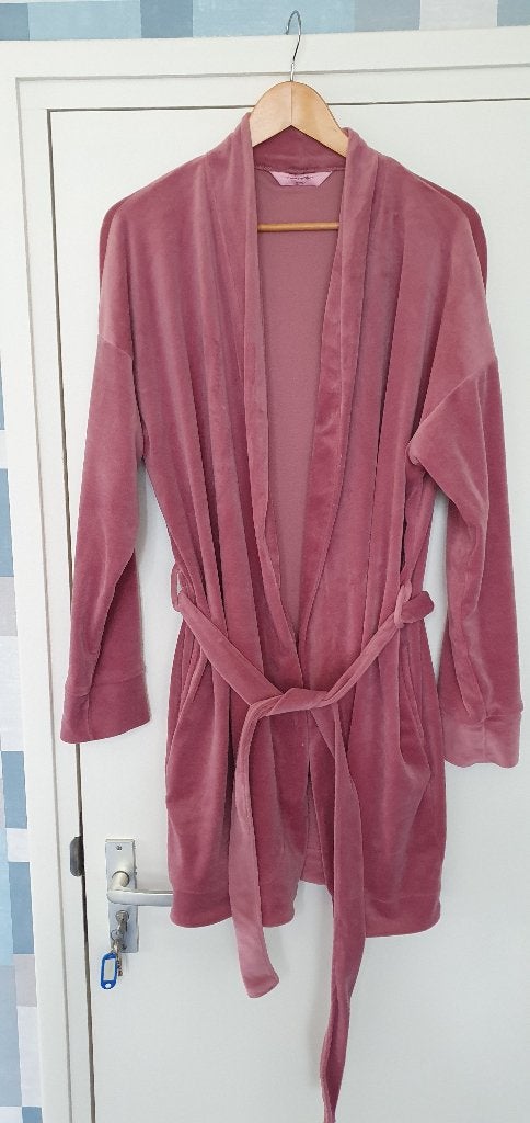 Badjas Hunkemuller. Maat xl/xxl., Ophalen of Verzenden, Gedragen, Maat 46/48 (XL) of groter, Blauw