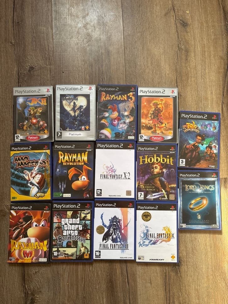 Grote collectie PlayStation 2 games - Diverse genres, Gebruikt, Vanaf 18 jaar, Verzenden, Overige genres