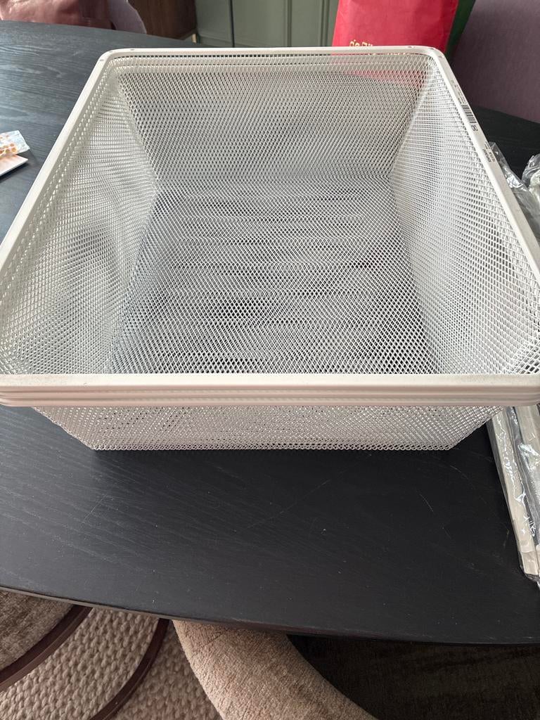 IKEA KOMPLEMENT Draadmand met Uittrekrails (Nieuw), Ophalen, Nieuw, 50 tot 100 cm, Minder dan 100 cm