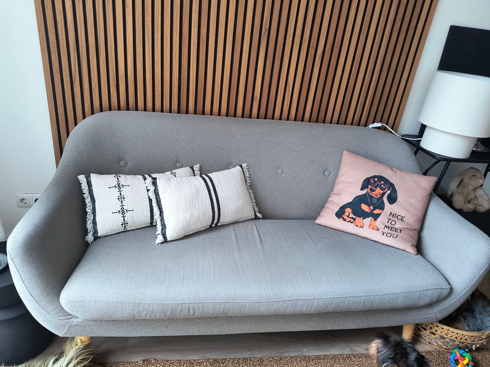 Bank, Huis en Inrichting, Ophalen, Gebruikt, Tweepersoons, 75 tot 100 cm