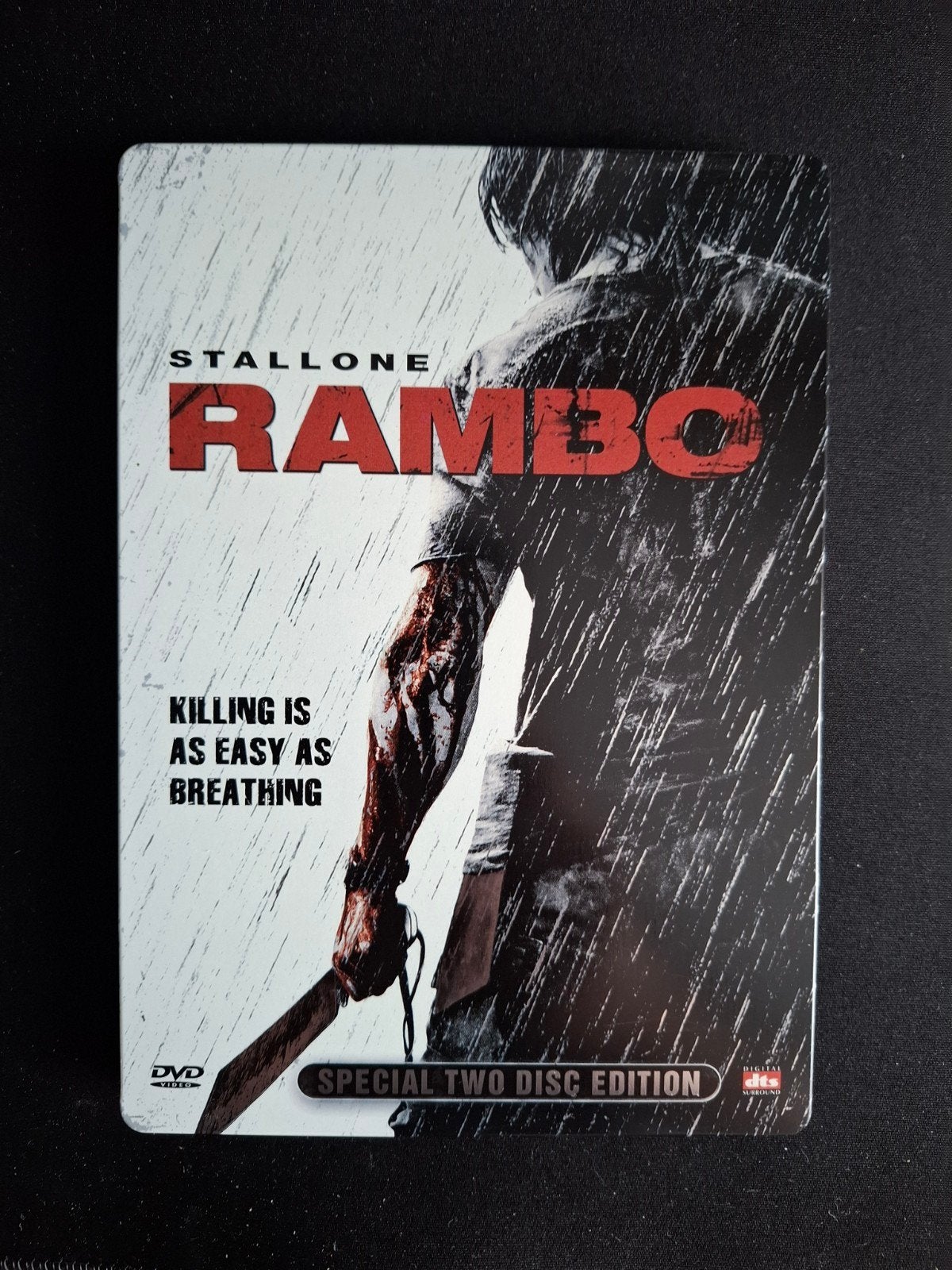 Dvd Rambo Steelcase, Cd's en Dvd's, Ophalen of Verzenden, Zo goed als nieuw
