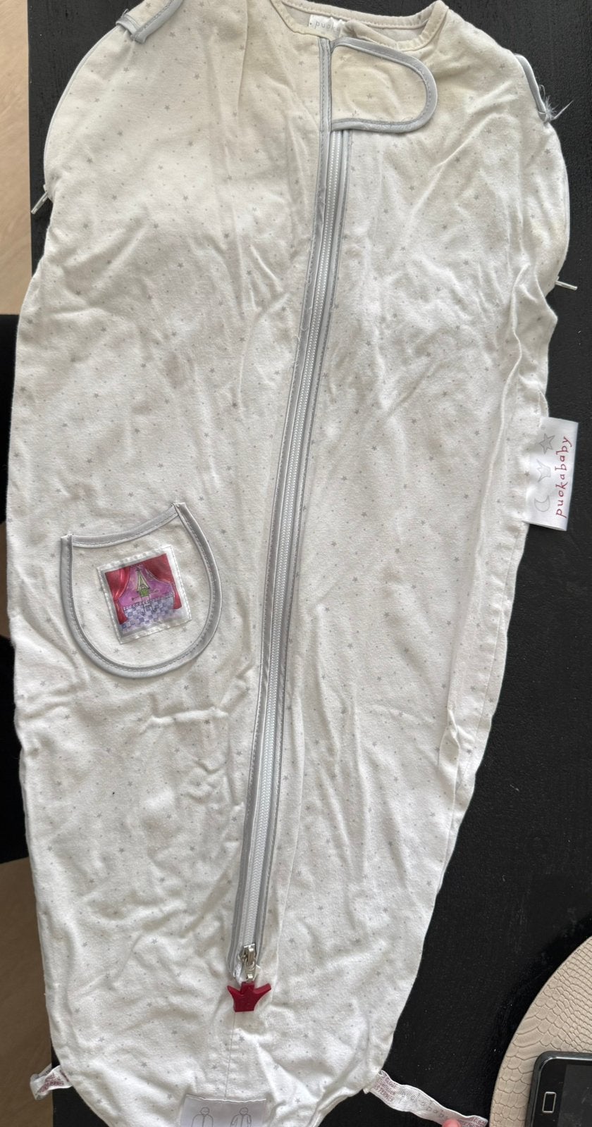 Puckababy inbaker slaapzak, Kinderen en Baby's, Dekens, Slaapzakjes en Inbakerproducten, Gebruikt, Puckababy, Ophalen of Verzenden