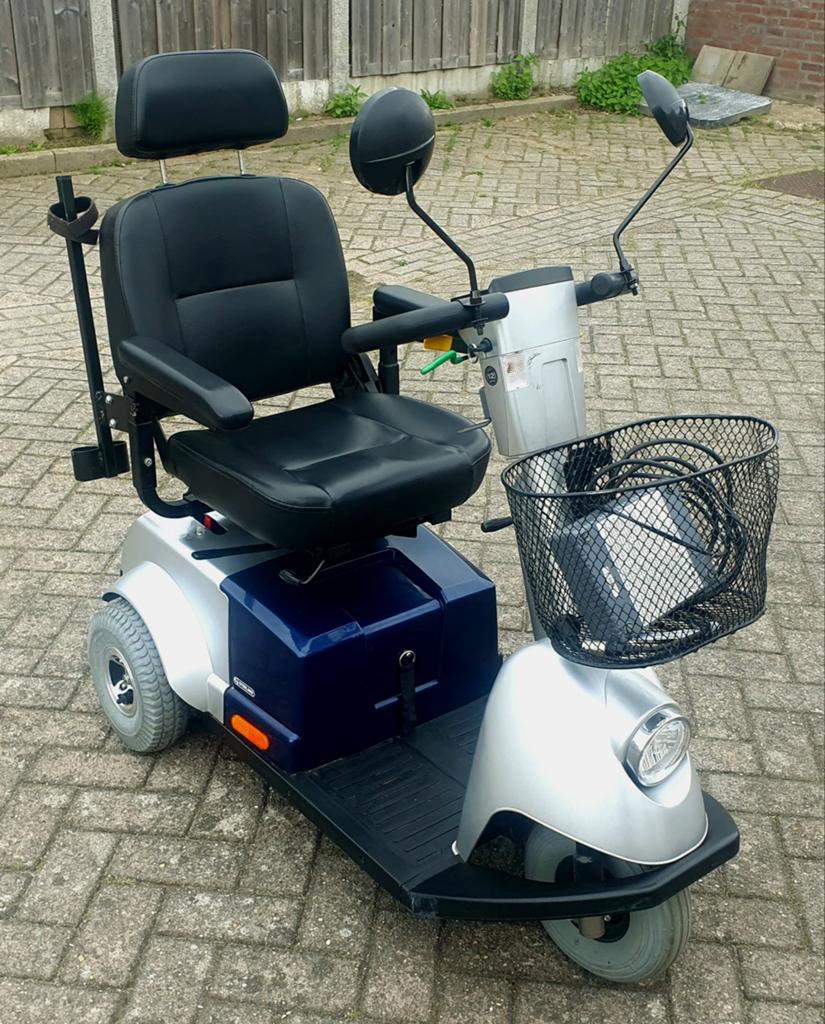 Nette scootmobiel merk Calypso, Calypso, Ophalen of Verzenden, Zo goed als nieuw, Calypso