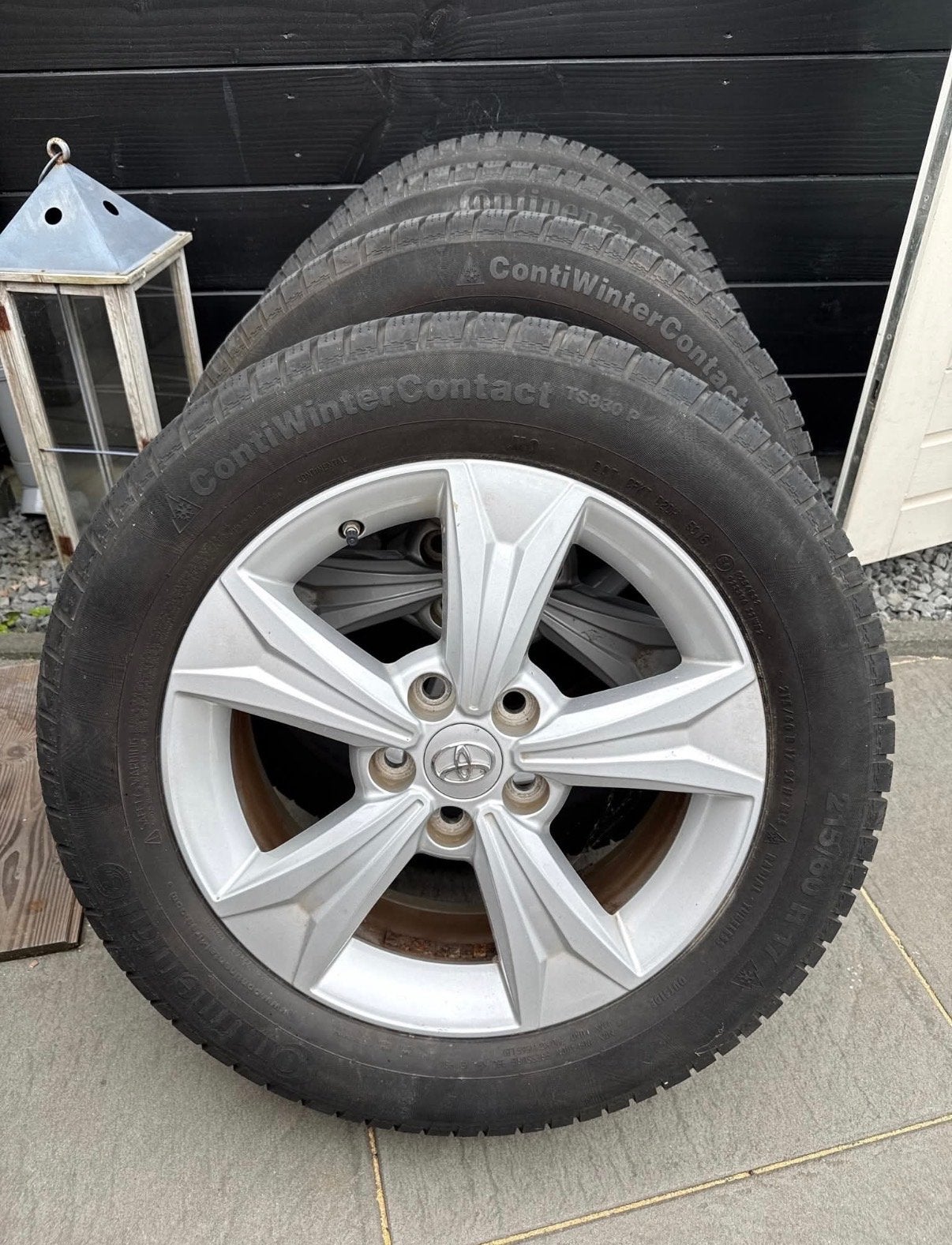 Toyota Velgen 17 inch voor C-HR met winterbanden 215/60 R17, Auto-onderdelen, Ophalen, Banden en Velgen, 17 inch, Winterbanden