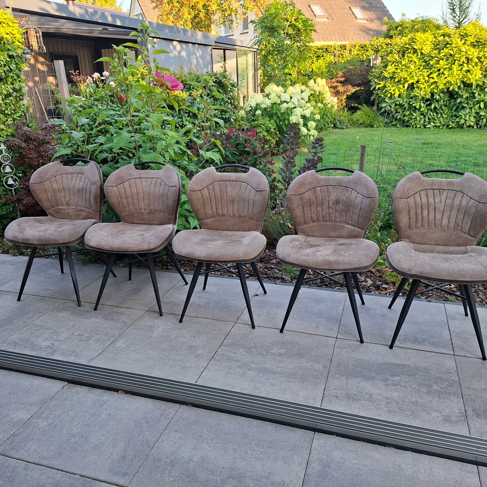 Nette mxsofa eetkamerstoelen. Lever kleur., Ophalen, Zo goed als nieuw, Overige kleuren, Vijf, Zes of meer stoelen
