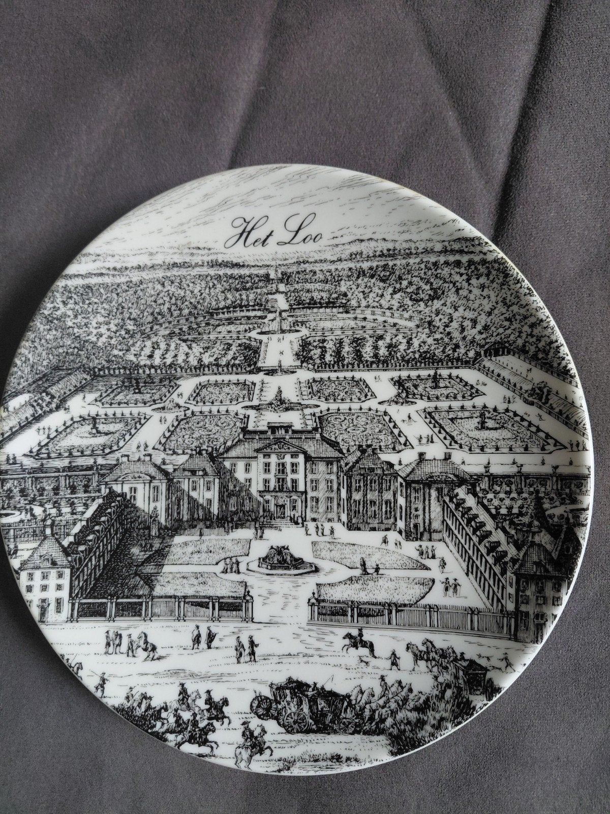 Set van 3 Focke & Meltzer sierborden met paleizen, Ophalen of Verzenden
