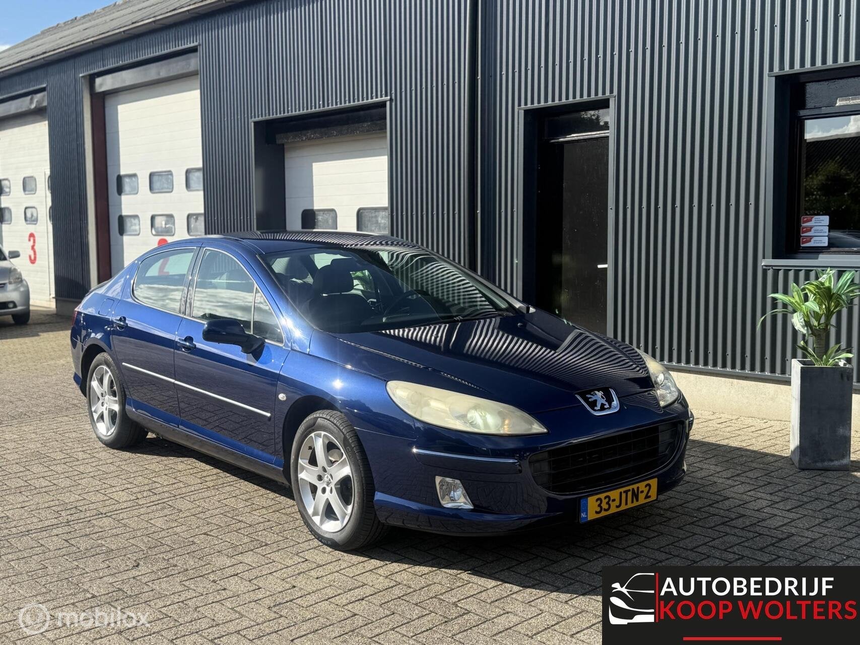 Peugeot 407 2.0 ST *78.000KM*XENON*LEDER*, Auto's, 745 kg, 4 cilinders, Blauw, Handgeschakeld