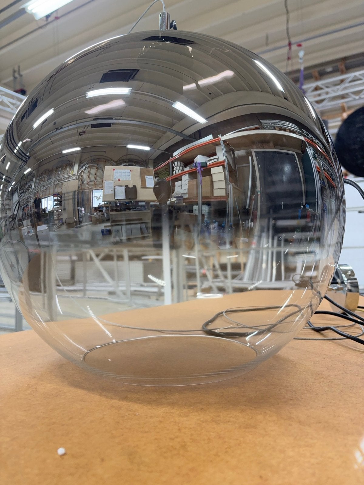 Bubble Hanglamp, Ophalen, Nieuw, Glas, E27 (groot)