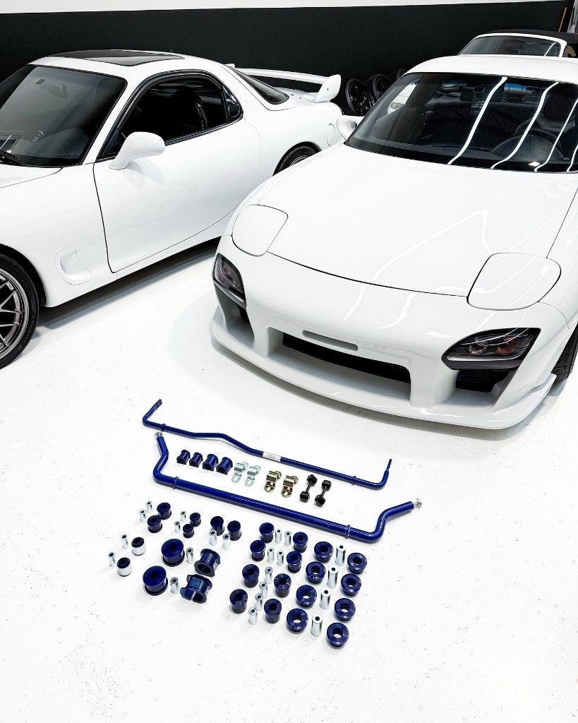 SuperPro bushing set + swaybar set - Mazda Rx-7 Rx7 FD3S, Ophalen of Verzenden