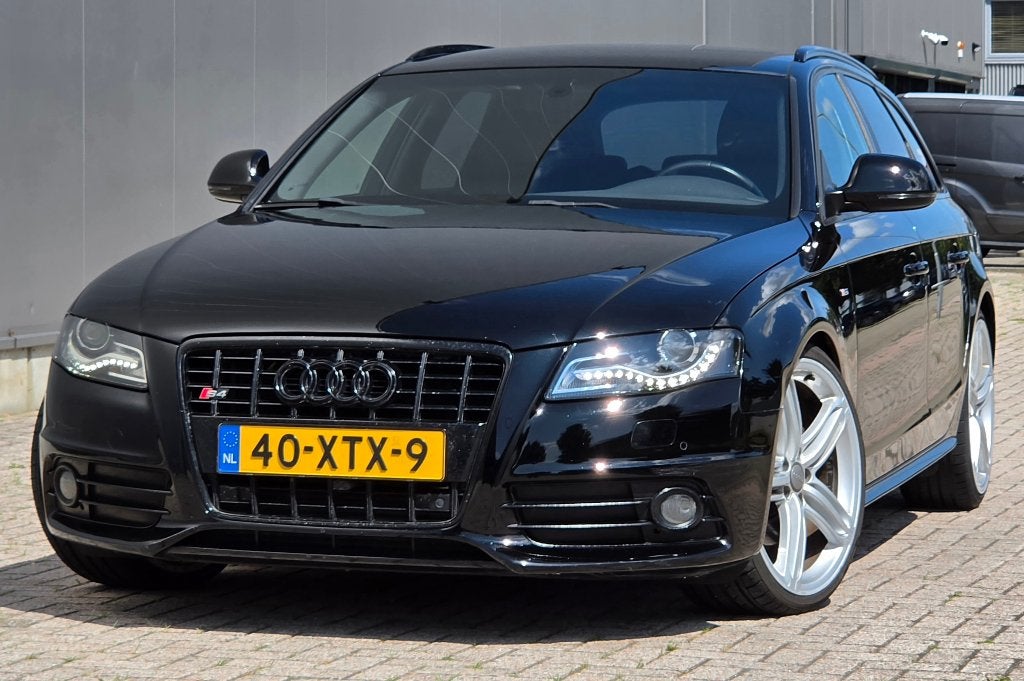 Audi A4 2.7 TDI 140KW Avant S-Line Multitronic 2008 nw APK, Auto's, 15 km/l, Zwart, 190 pk, 2698 cc