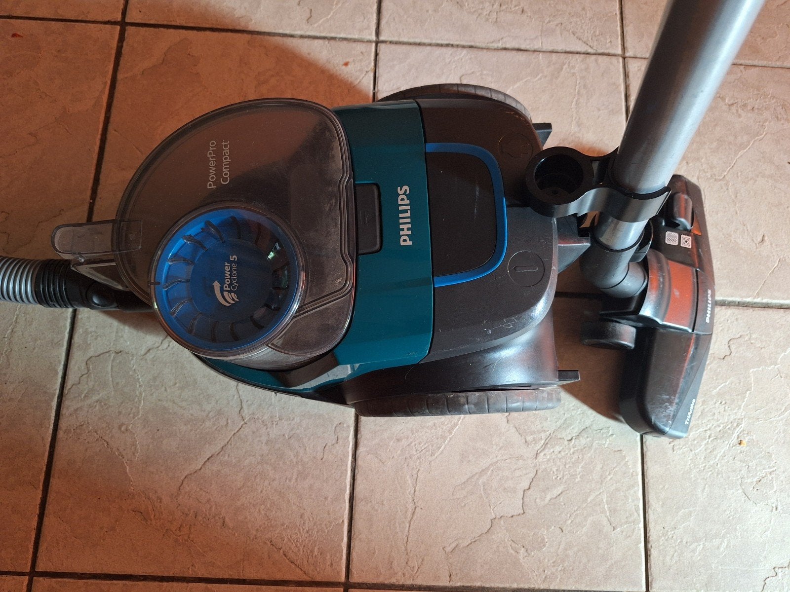 Philips PowerPro Compact zaklozestofzuiger, Ophalen, Gebruikt, Philips, Reservoir