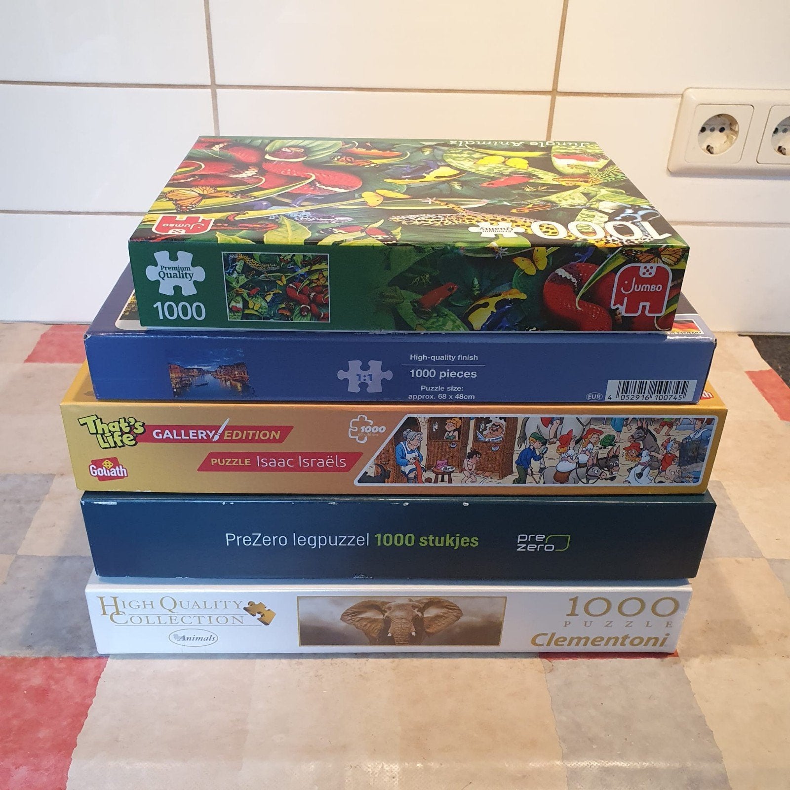 puzzels, Ophalen, Zo goed als nieuw