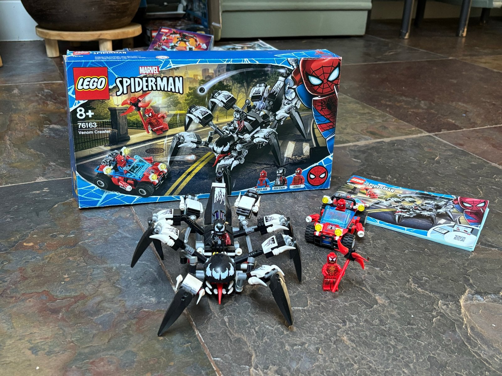 LEGO Spider-Man Venom Crawler 76163 - Compleet met doos, Ophalen of Verzenden, Zo goed als nieuw, Overige merken