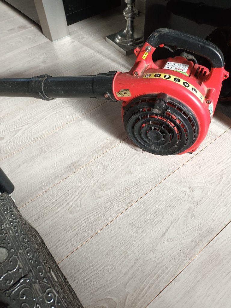 bladblaser, Ophalen, Gebruikt, Benzine, Handgedragen